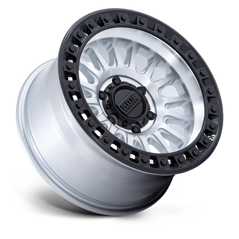 KMC | KM552 IMS 20x9.0 ET18 - MACHINED W/ MATTE BLACK LIP