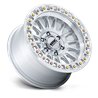 KMC | KM552 IMS 18x9.0 ET0 - GLOSS SILVER W/ MACHINED FACE