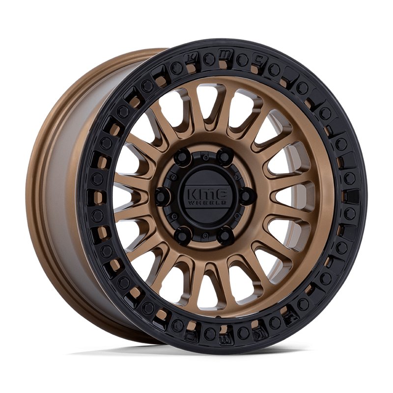 KMC | KM552 IMS 18x9.0 ET0 - MATTE BRONZE W GLOSS BLACK LIP