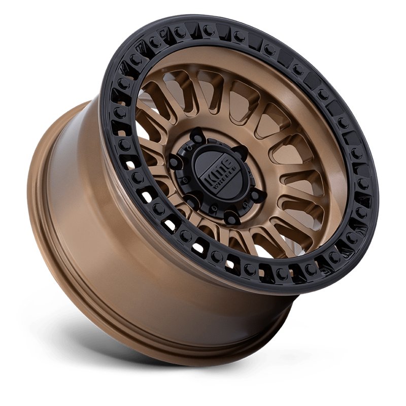 KMC | KM552 IMS 18x9.0 ET0 - MATTE BRONZE W GLOSS BLACK LIP