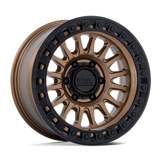 KMC | KM552 IMS 20x9.0 ET18 - MATTE BRONZE W GLOSS BLACK LIP