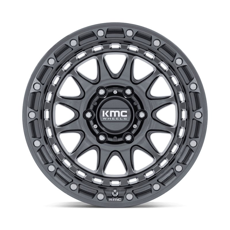 KMC | KM556 CRUX 17x8.5 ET0 - GLOSS GUNMETAL