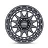 KMC | KM556 CRUX 17x8.5 ET25 - GLOSS GUNMETAL