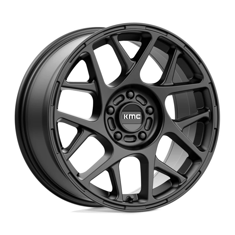 KMC | KM708 BULLY 17x8.0 ET38 - SATIN BLACK