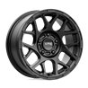 KMC | KM708 BULLY 17x8.0 ET20 - SATIN BLACK