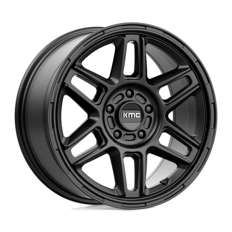 KMC | KM716 NOMAD 17x8.0 ET38 - SATIN BLACK