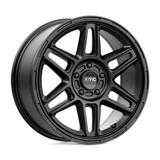 KMC | KM716 NOMAD 18x8.0 ET38 - SATIN BLACK