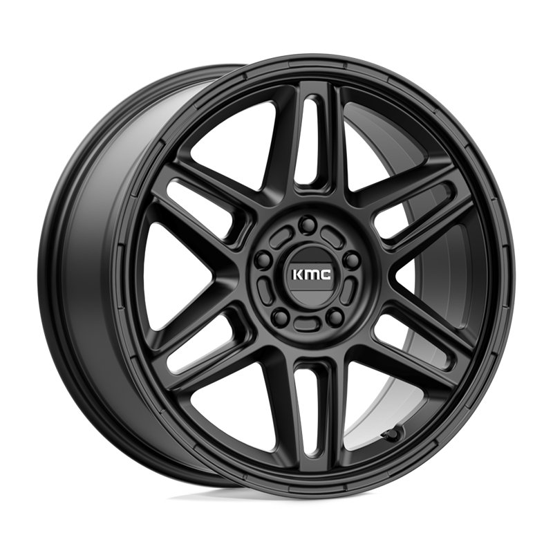 KMC | KM716 NOMAD 18x8.0 ET38 - SATIN BLACK