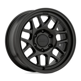 KMC | KM717 BULLY OL 16x8.0 ET0 - SATIN BLACK
