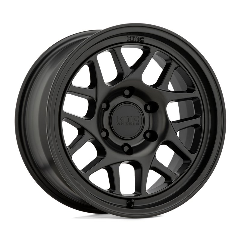 KMC | KM717 BULLY OL 17x8.5 ET0 - SATIN BLACK
