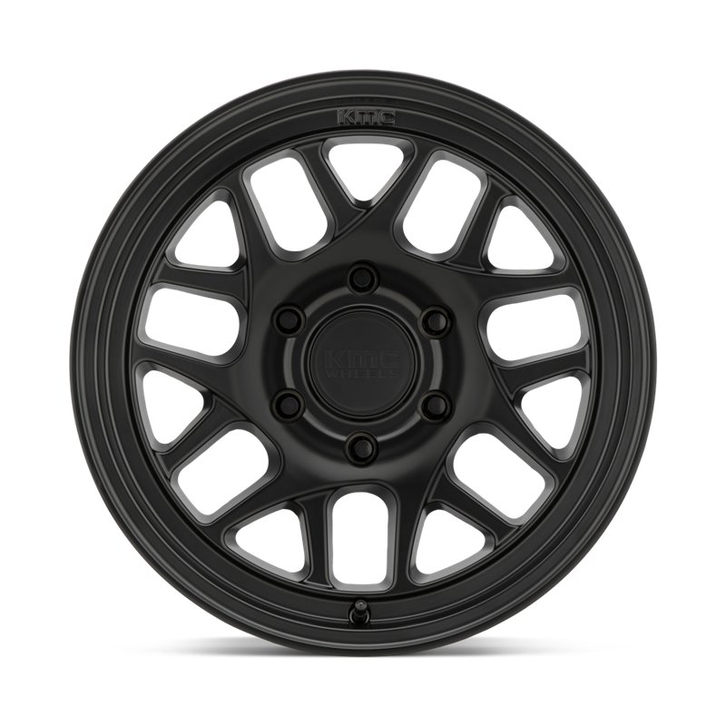 KMC | KM717 BULLY OL 17x8.5 ET0 - SATIN BLACK
