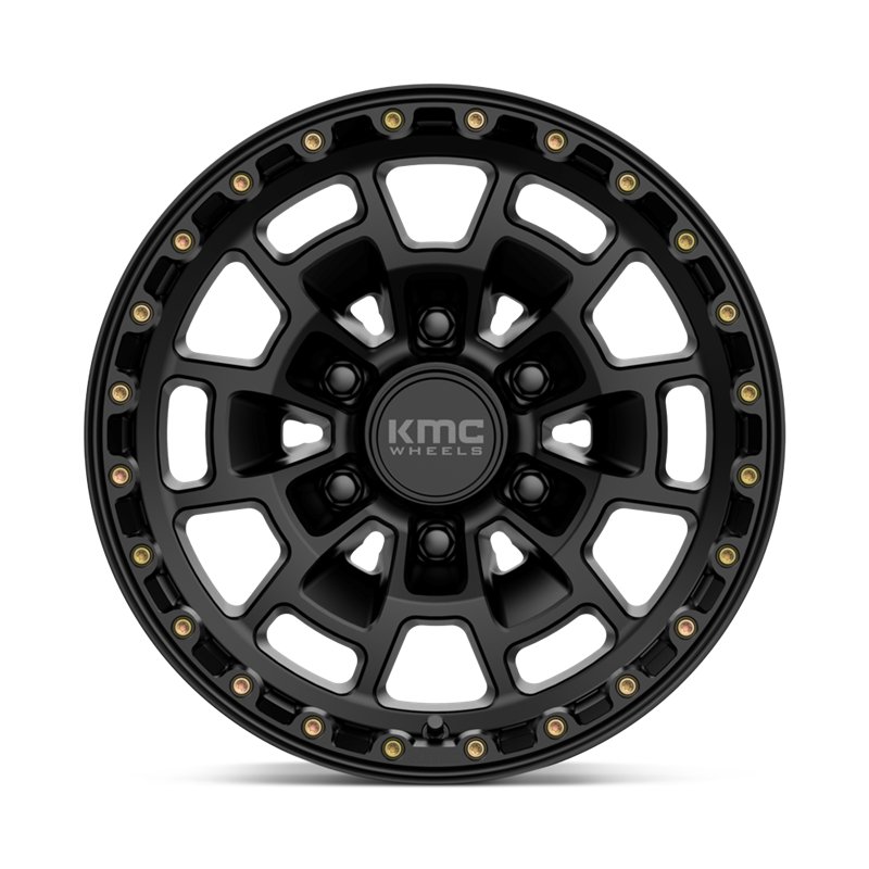 KMC | KM718 SUMMIT 16x8.0 ET0 - SATIN BLACK