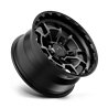 KMC | KM718 SUMMIT 17x8.5 ET0 - SATIN BLACK W/ GRAY TINT