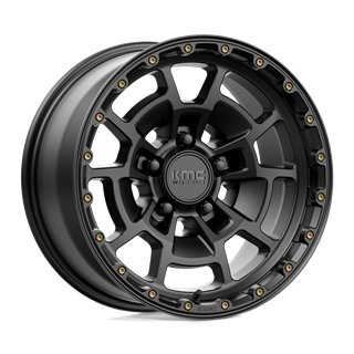 KMC | KM718 SUMMIT 17x8.5 ET0 - SATIN BLACK