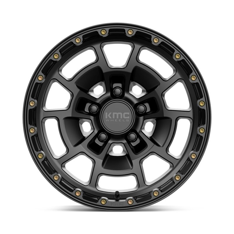 KMC | KM718 SUMMIT 17x8.5 ET0 - SATIN BLACK