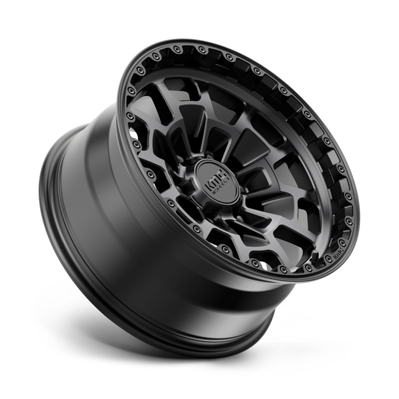 KMC | KM718 SUMMIT 17x8.5 ET0 - SATIN BLACK W/ GRAY TINT