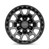 KMC | KM718 SUMMIT 17x8.5 ET0 - SATIN BLACK W/ GRAY TINT