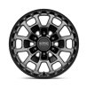 KMC | KM718 SUMMIT 17x8.5 ET18 - SATIN BLACK W/ GRAY TINT