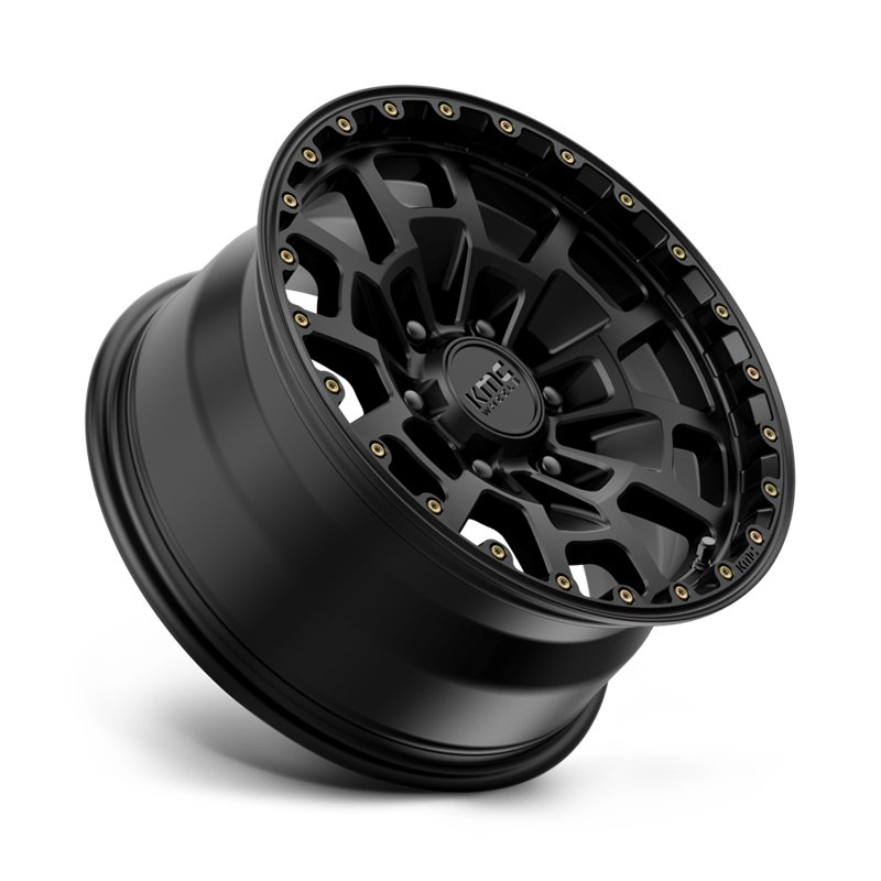 KMC | KM718 SUMMIT 17x8.5 ET18 - SATIN BLACK