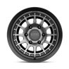 KMC | KM719 CANYON 16x8.0 ET0 - SATIN BLACK W/ GRAY TINT