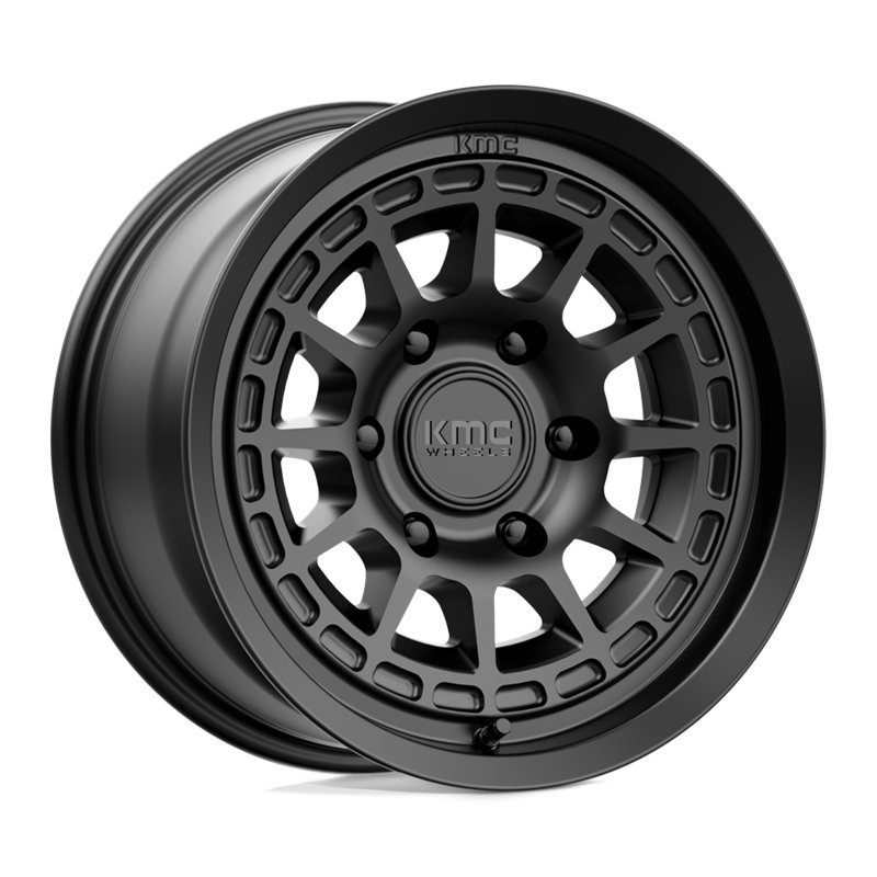 KMC | KM719 CANYON 16x8.0 ET0 - SATIN BLACK