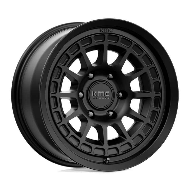 KMC | KM719 CANYON 17x8.5 ET0 - SATIN BLACK