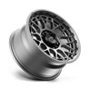 KMC | KM722 TECHNIC 17x8.5 ET18 - ANTHRACITE
