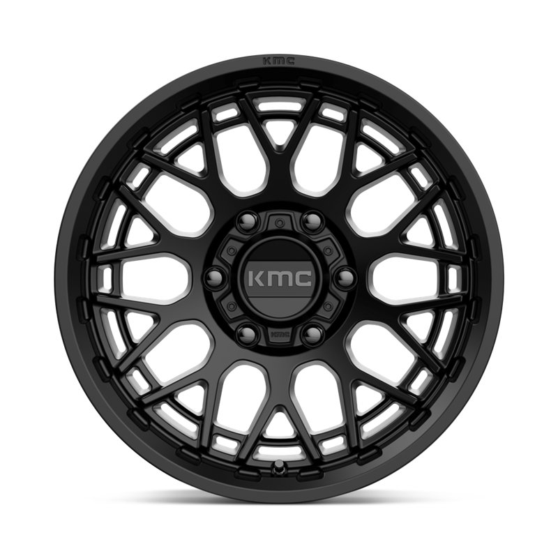 KMC | KM722 TECHNIC 17x8.5 ET0 - SATIN BLACK