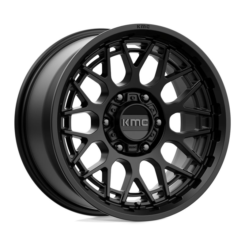 KMC | KM722 TECHNIC 17x8.5 ET18 - SATIN BLACK