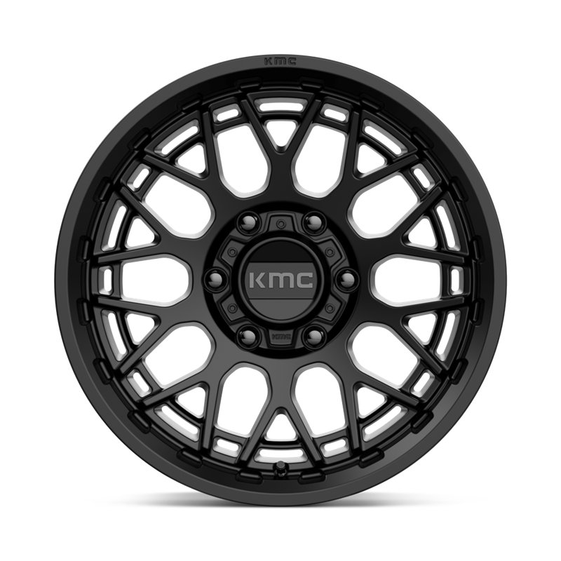 KMC | KM722 TECHNIC 17x8.5 ET18 - SATIN BLACK