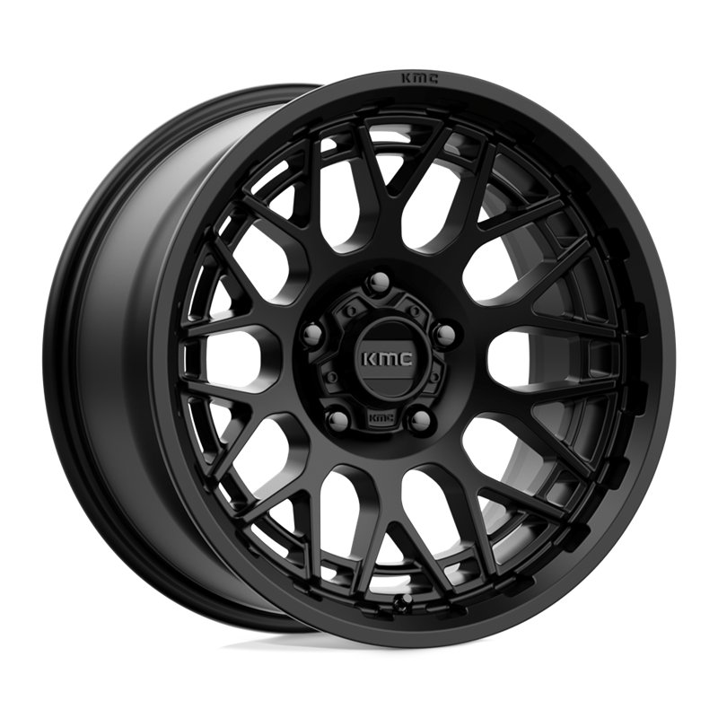KMC | KM722 TECHNIC 18x9.0 ET0 - SATIN BLACK