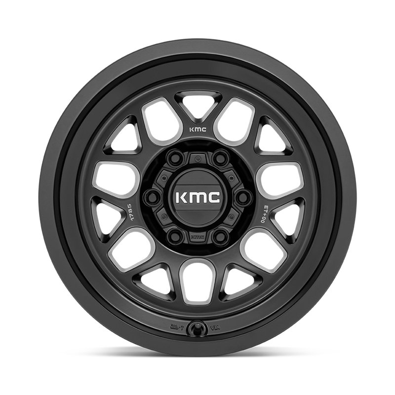 KMC | KM725 TERRA 17x8.5 ET0 - SATIN BLACK