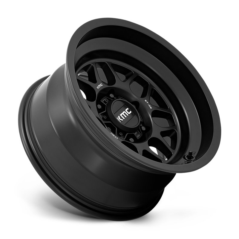 KMC | KM725 TERRA 17x9.0 ET-38 - SATIN BLACK