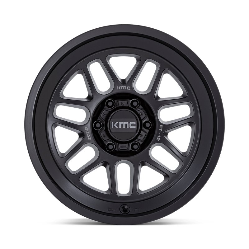 KMC | KM725 TERRA 20x9.0 ET0 - SATIN BLACK