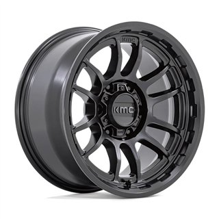 KMC | KM727 WRATH 17x8.5 ET-10 - SATIN BLACK