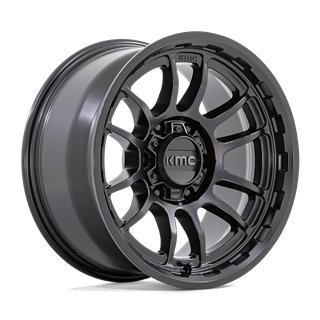 KMC | KM727 WRATH 17x8.5 ET0 - SATIN BLACK