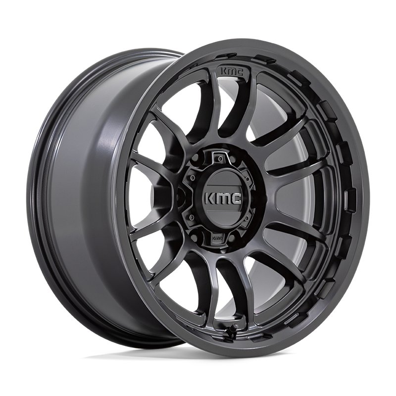 KMC | KM727 WRATH 17x8.5 ET0 - SATIN BLACK