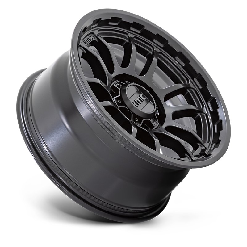 KMC | KM727 WRATH 17x8.5 ET0 - SATIN BLACK