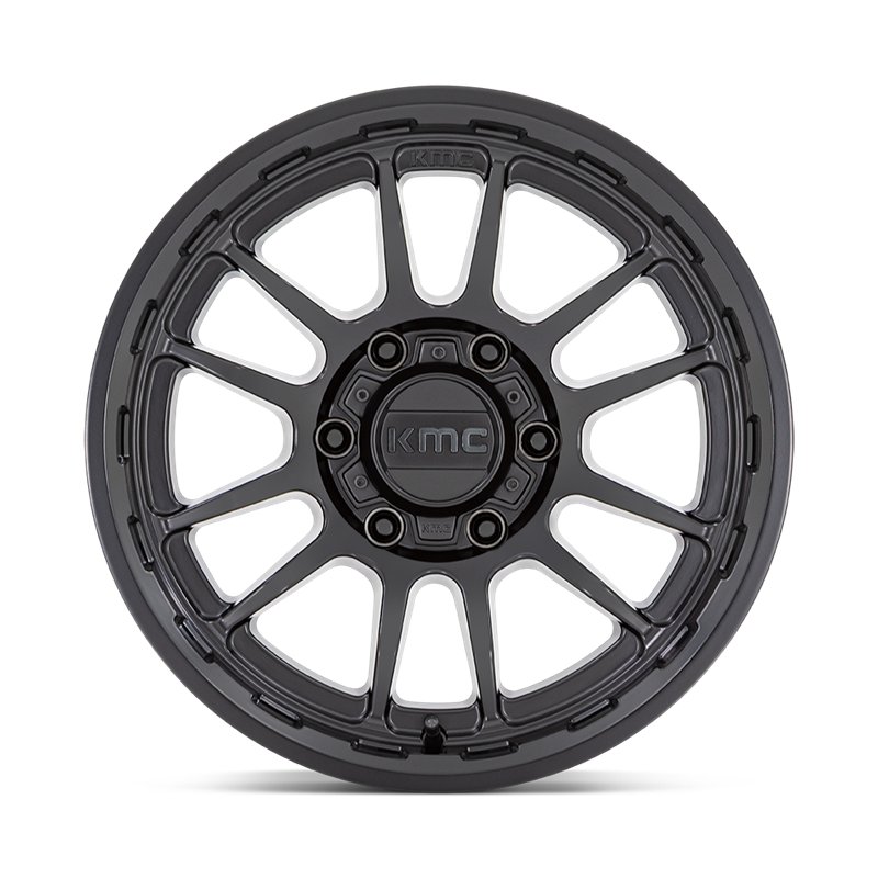 KMC | KM727 WRATH 17x8.5 ET0 - SATIN BLACK