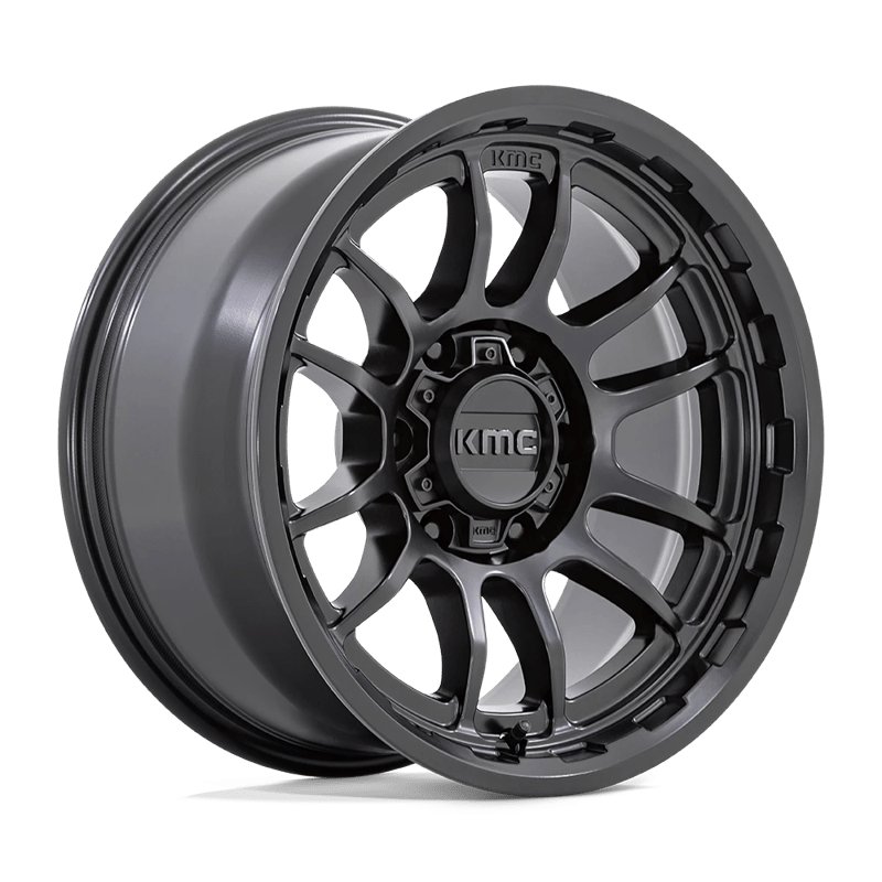 KMC | KM727 WRATH 20x9.0 ET0 - SATIN BLACK