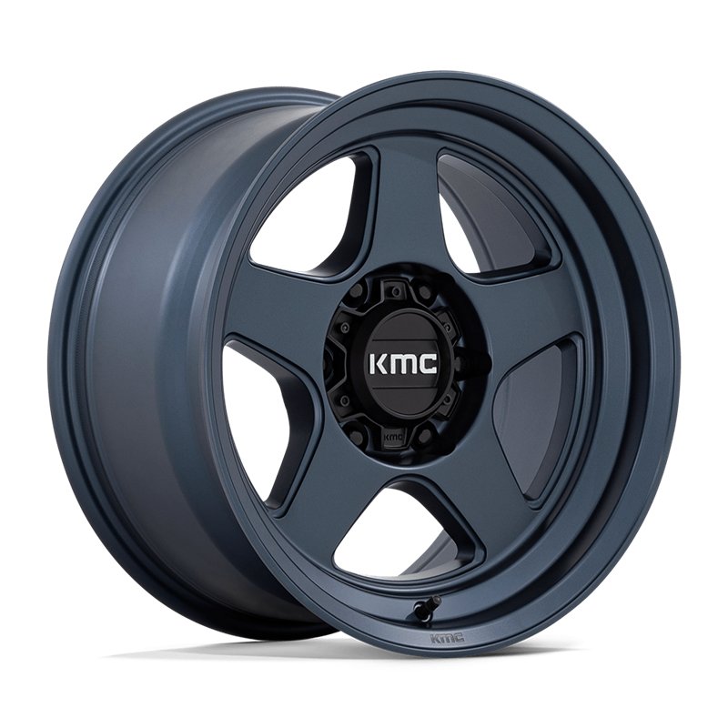 KMC | KM728 LOBO 17x8.5 ET-10 - METALLIC BLUE