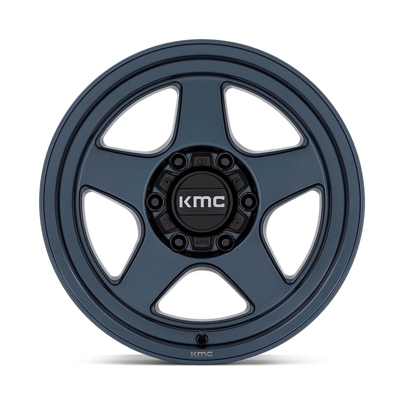 KMC | KM728 LOBO 17x8.5 ET-10 - METALLIC BLUE
