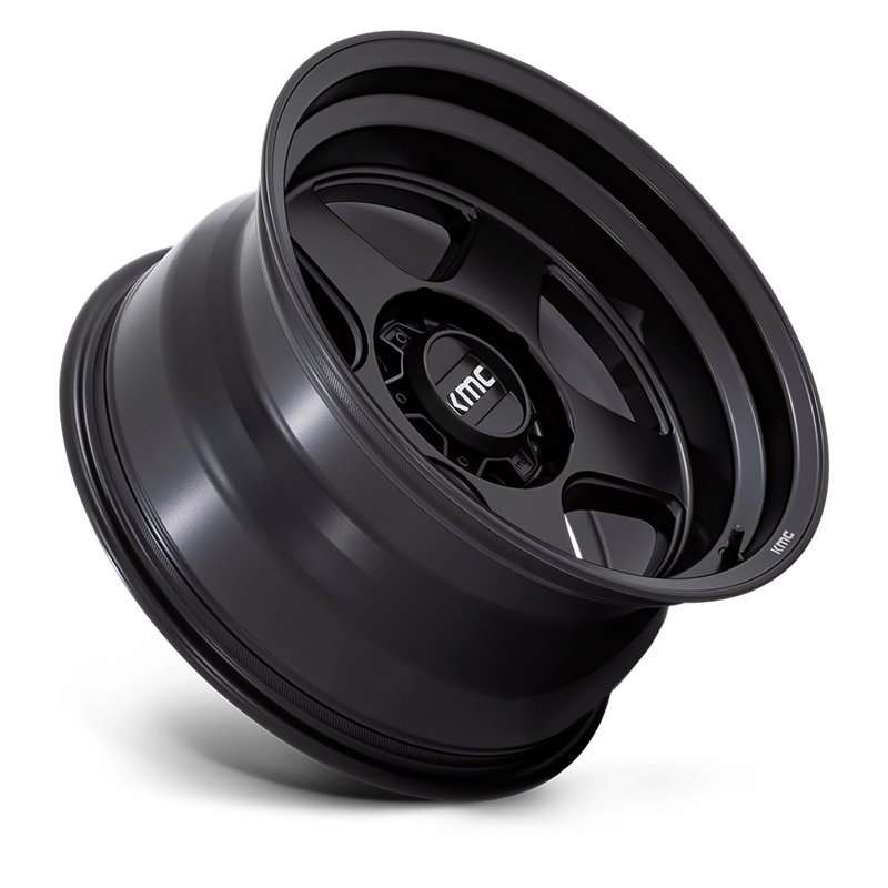 KMC | KM728 LOBO 17x8.5 ET-10 - MATTE BLACK