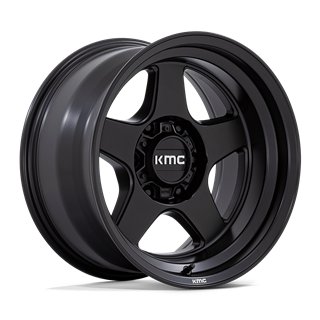 KMC | KM728 LOBO 17x9.0 ET-38 - MATTE BLACK