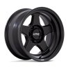 KMC | KM728 LOBO 17x9.0 ET-38 - MATTE BLACK
