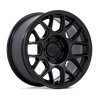 KMC | KM730 HATCHET 17x8.5 ET25 - MATTE BLACK