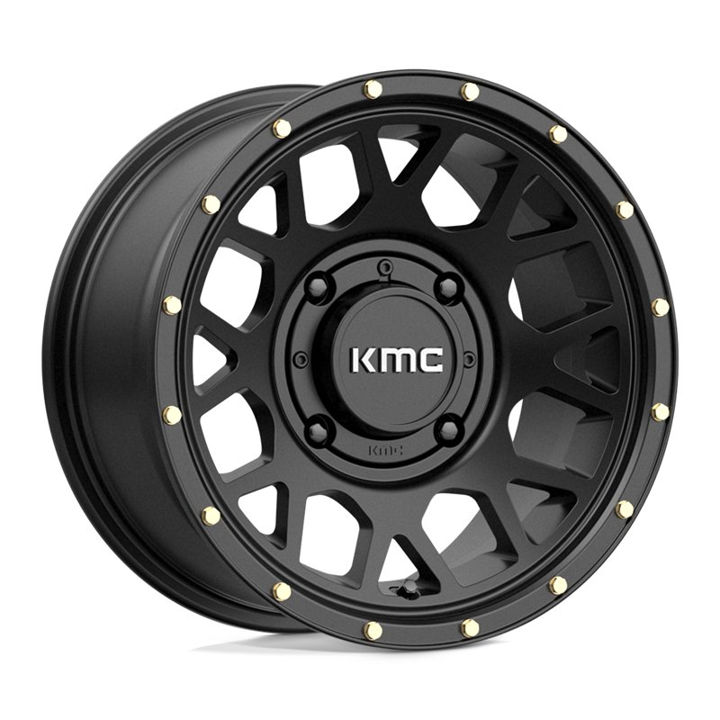KMC | KS135 GRENADE 14x7.0 ET10 - SATIN BLACK