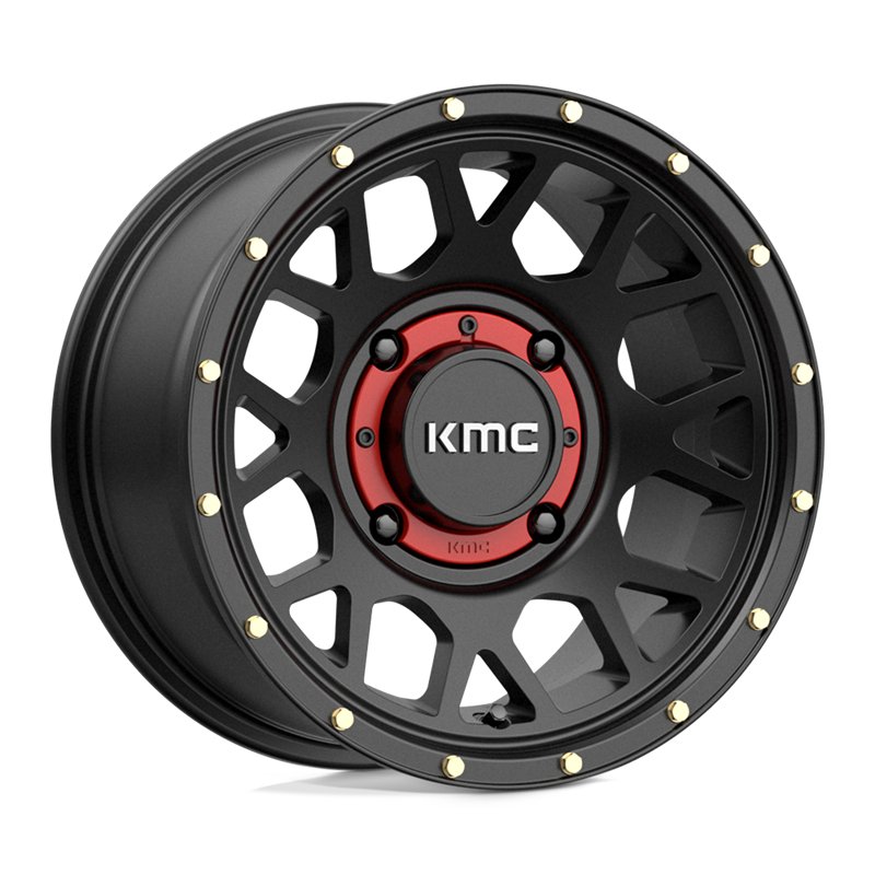 KMC | KS135 GRENADE 14x7.0 ET10 - SATIN BLACK