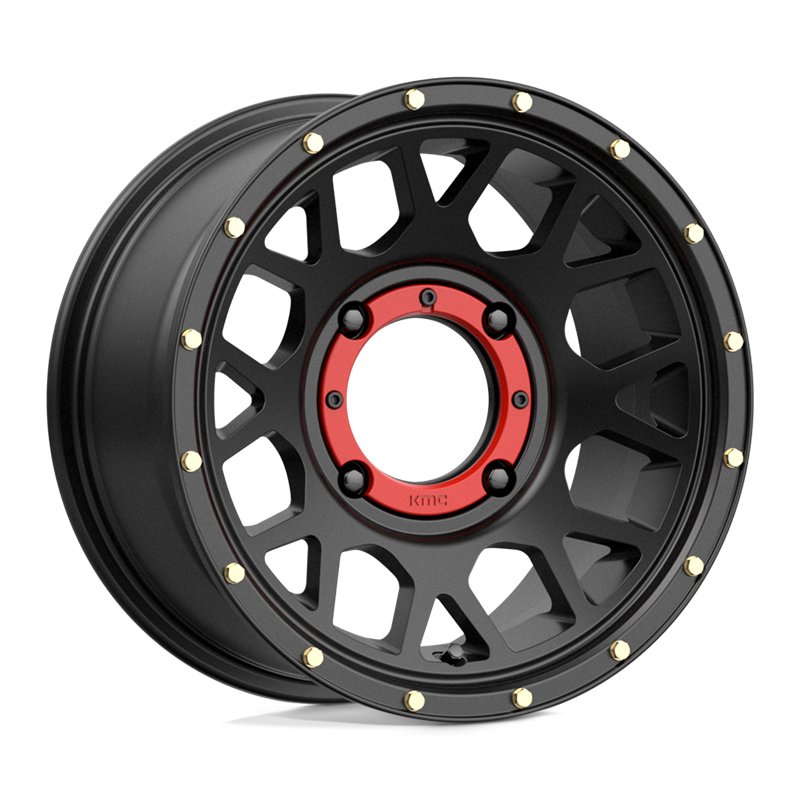 KMC | KS135 GRENADE 14x7.0 ET10 - SATIN BLACK