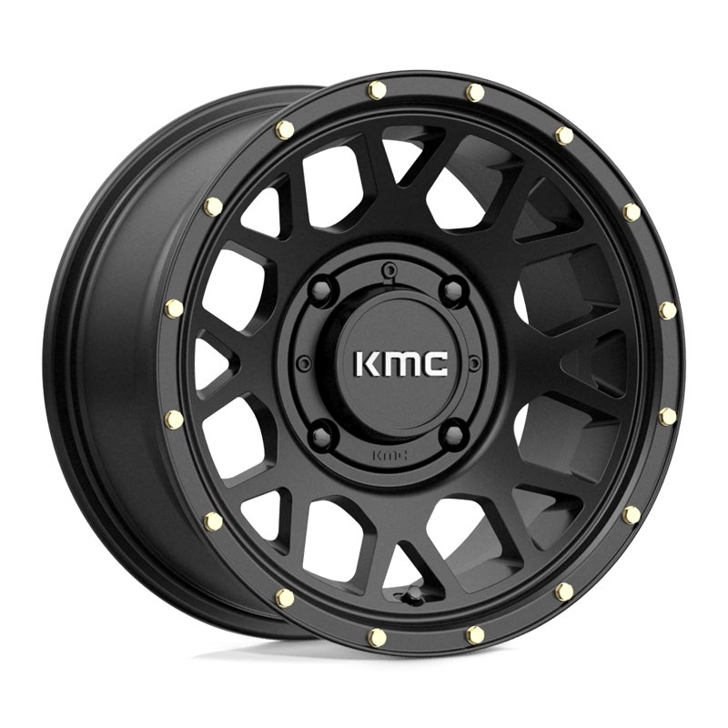 KMC | KS135 GRENADE 14x7.0 ET10 - SATIN BLACK